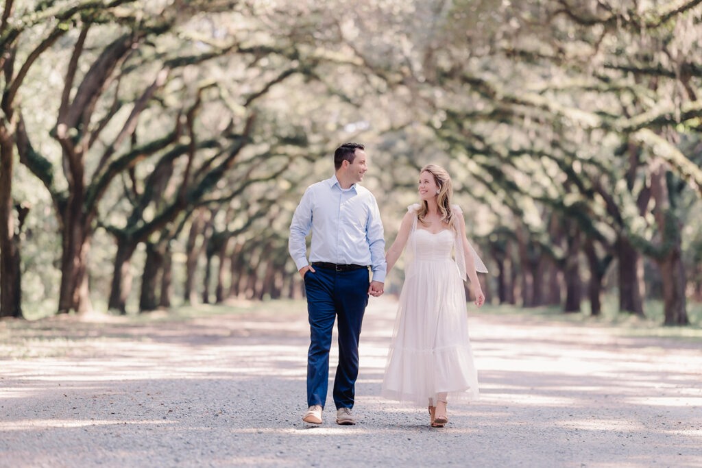 Engagement Session in Savannah