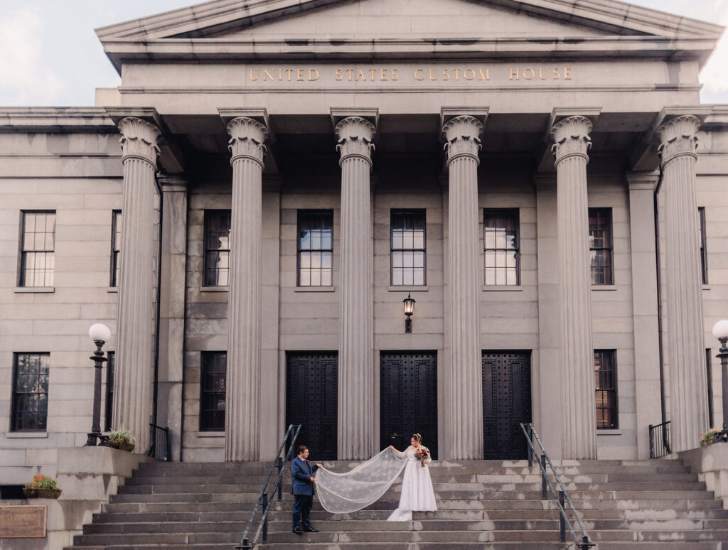 Rainy Day Elopement in Savannah