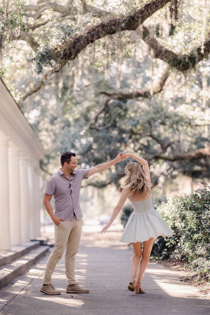 Engagement Session in Savannah