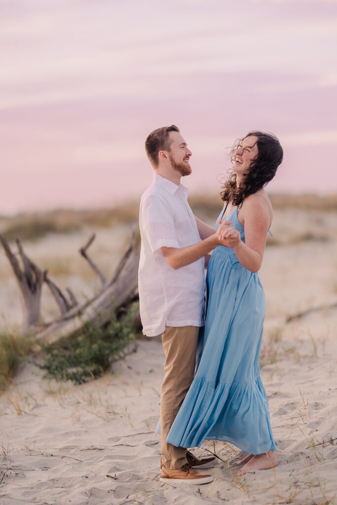 Celebrating Another Beautiful Beach Proposal