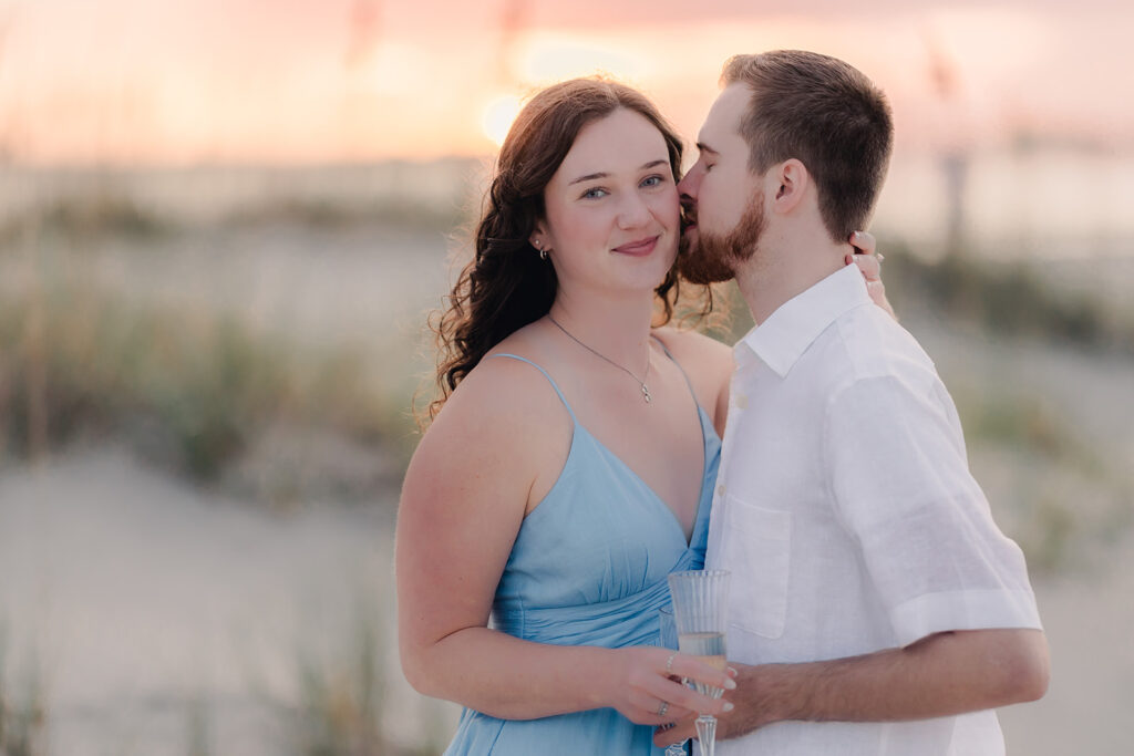 Celebrating Another Beautiful Beach Proposal