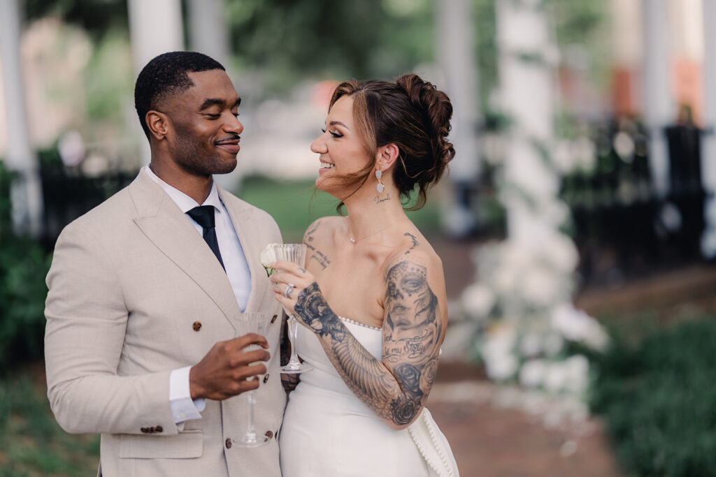 Romantic Elopement in Whitefield Square