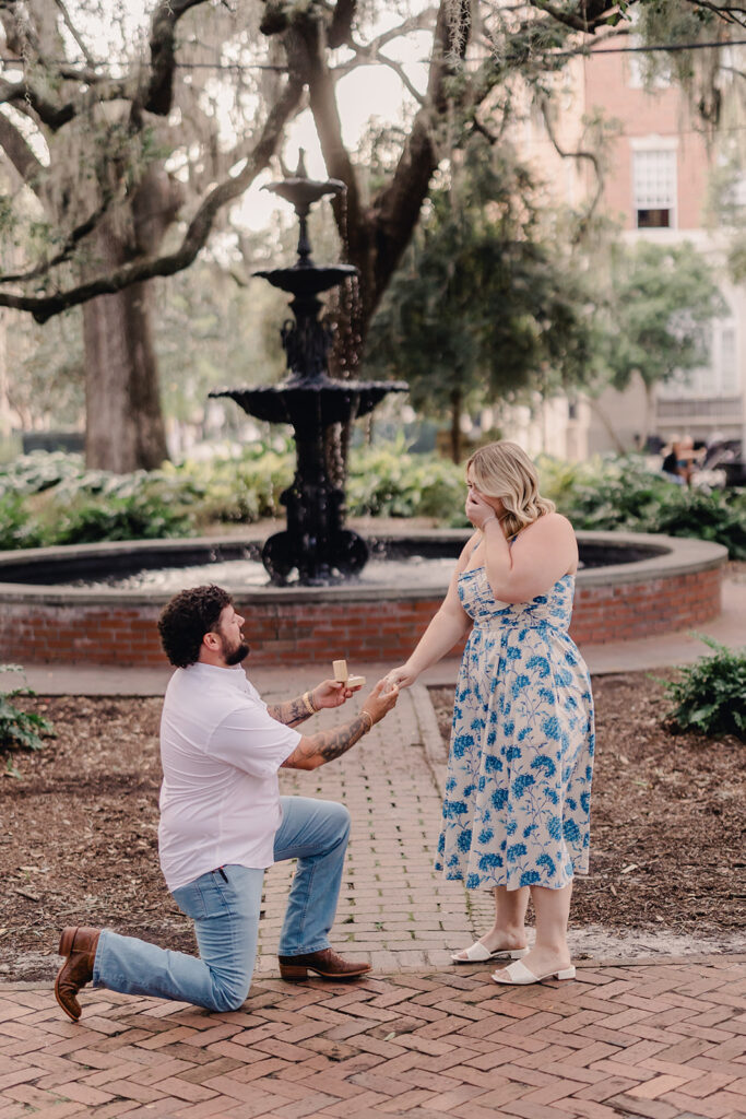 Surprise Proposal in Savannah