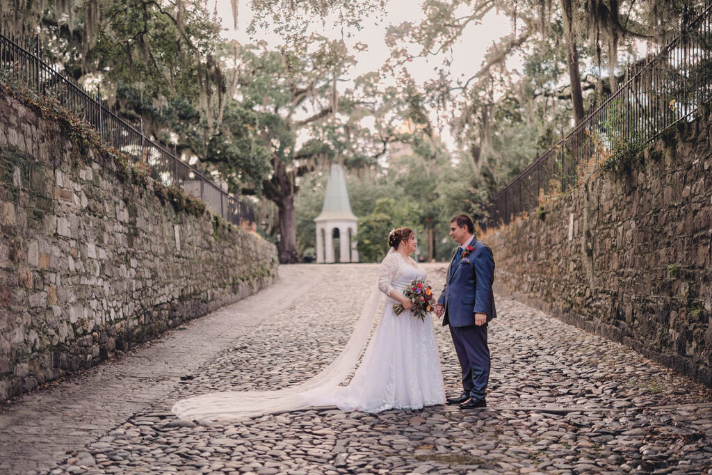 Rainy Day Elopement in Savannah