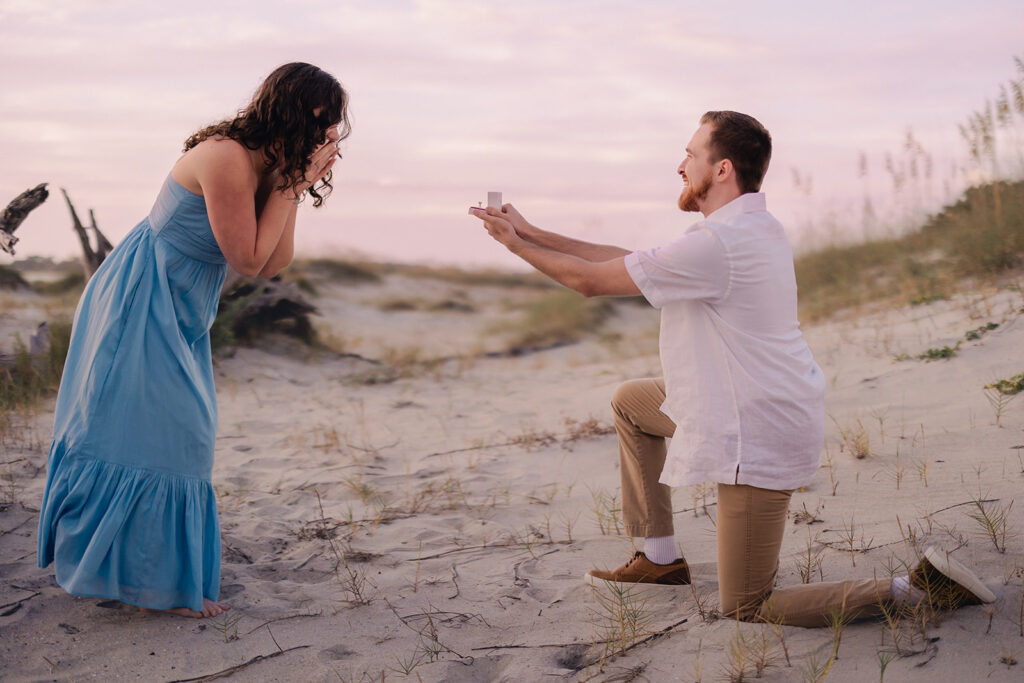 Celebrating Another Beautiful Beach Proposal