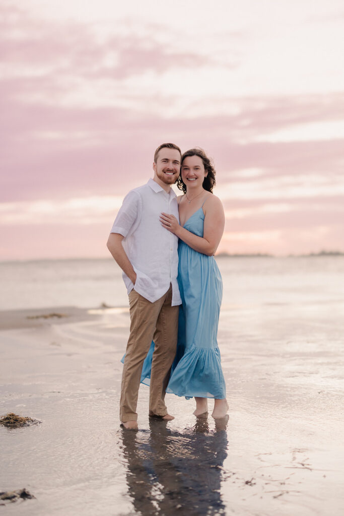 Celebrating Another Beautiful Beach Proposal