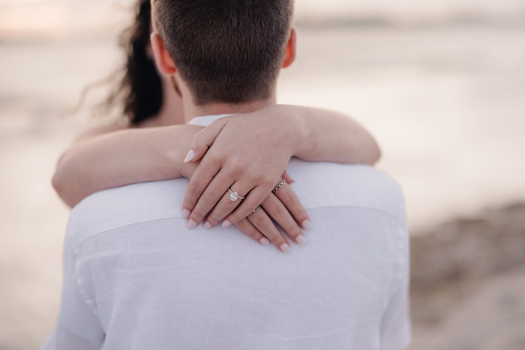Celebrating Another Beautiful Beach Proposal
