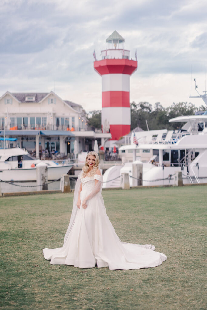 Wedding portraits at Sea Pines Resort.