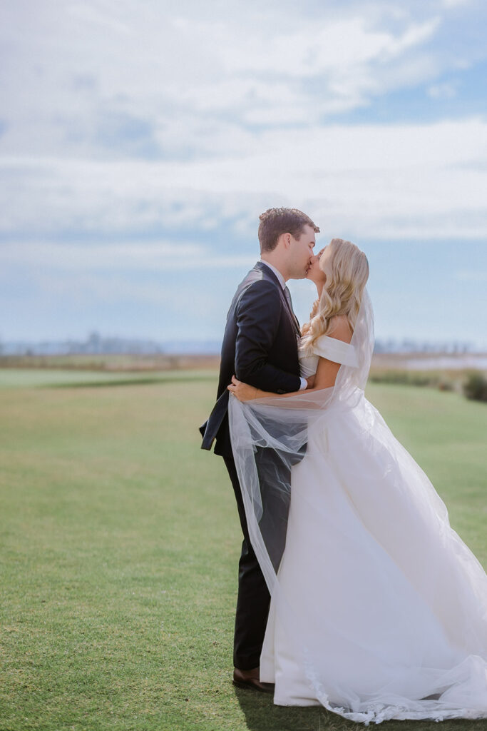 Wedding portraits at Sea Pines Resort.