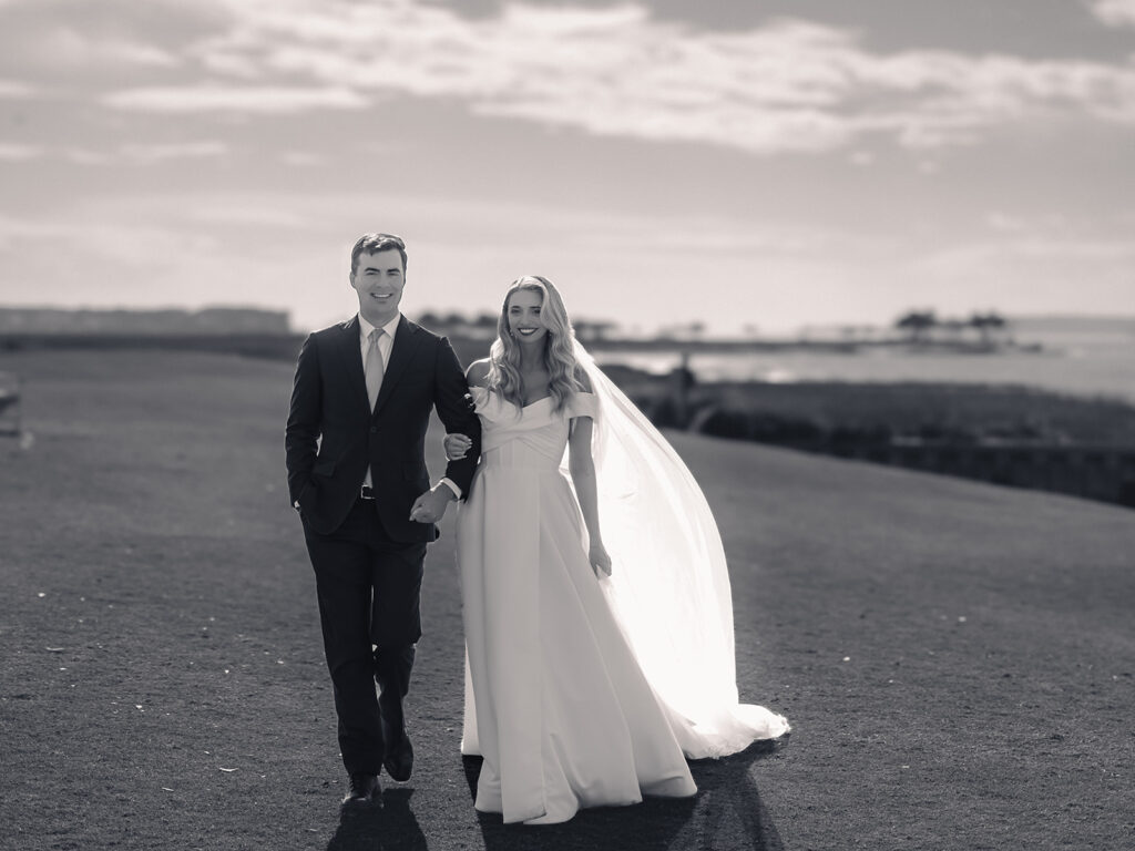 Wedding portraits at Sea Pines Resort.