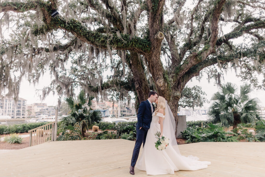 Wedding First Look - Bride and groom portraits. 