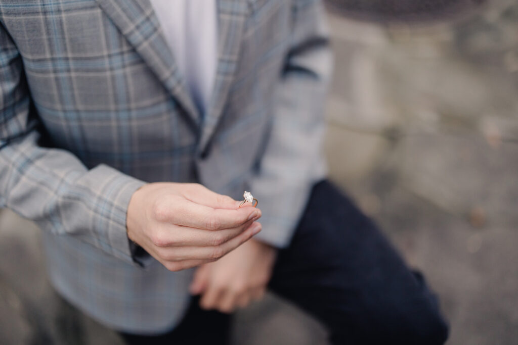 Savannah Troup Square Proposal - Esther Griffin Photography