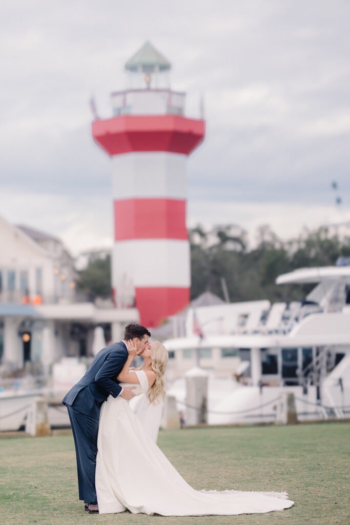 Wedding portraits at Sea Pines Resort.