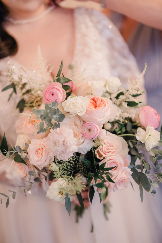 Savannah elopement wedding flowers