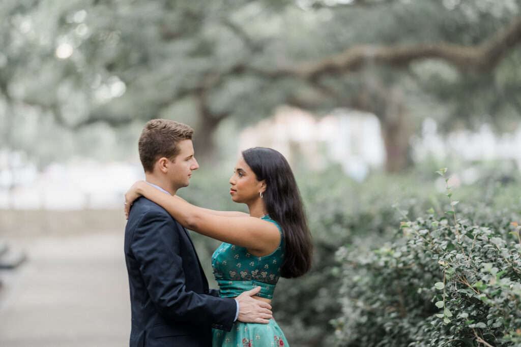Forsyth Park / Savannah GA Engagement: Esther Griffin Photography