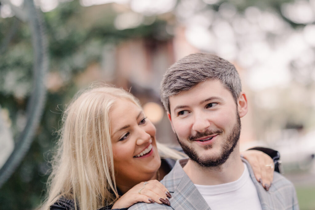Savannah Troup Square Proposal - Esther Griffin Photography