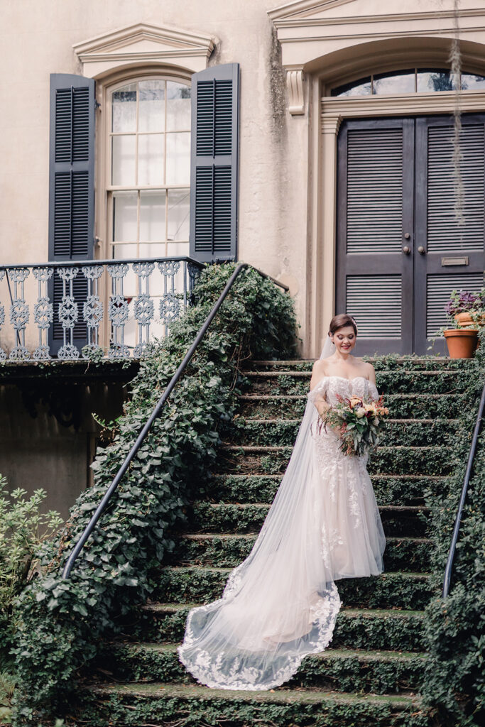 Bridal portraits in Savannah, GA