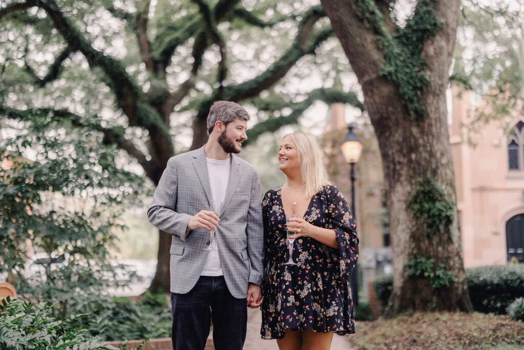 Savannah Troup Square Proposal - Esther Griffin Photography