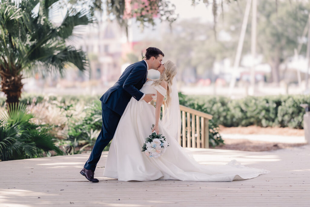 Wedding portraits at Sea Pines Resort.