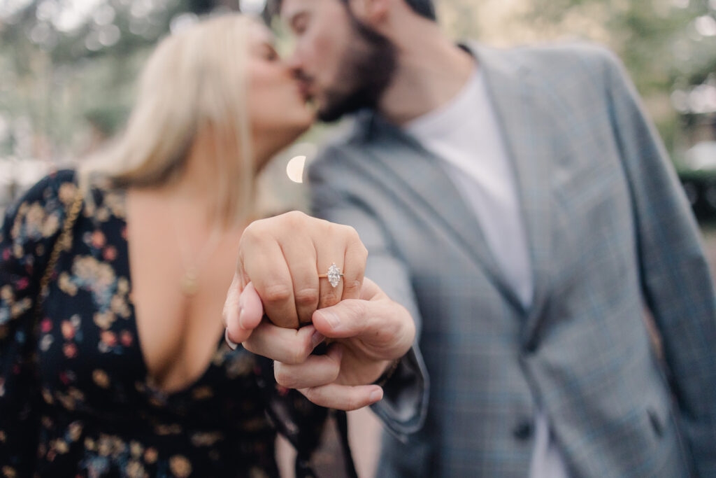 Savannah Troup Square Proposal - Esther Griffin Photography