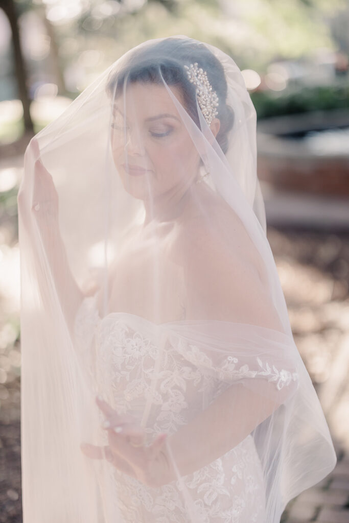 Bridal portraits in Savannah, GA