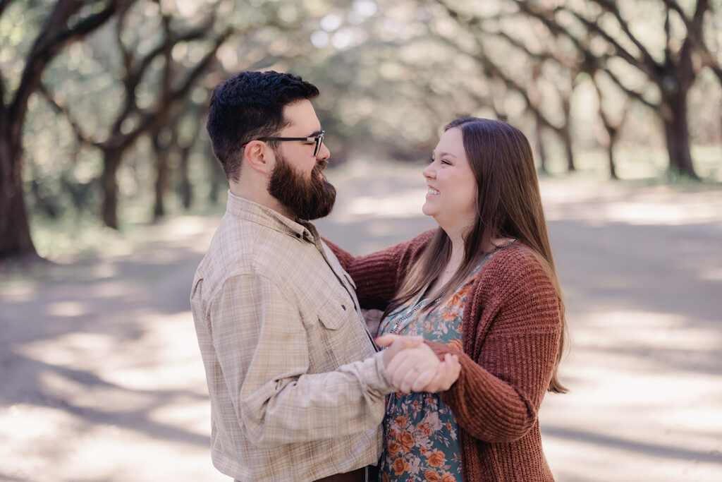 Proposal at Wormsloe Historic Site in Savannah, GA - Esther Griffin Photography