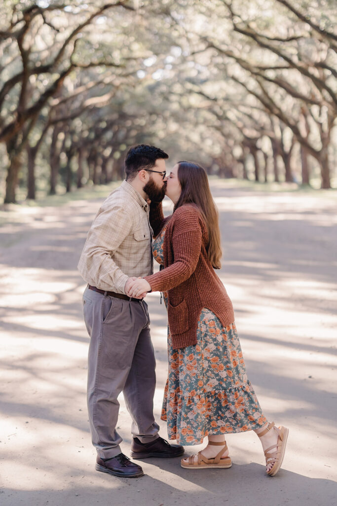 Proposal at Wormsloe Historic Site in Savannah, GA - Esther Griffin Photography