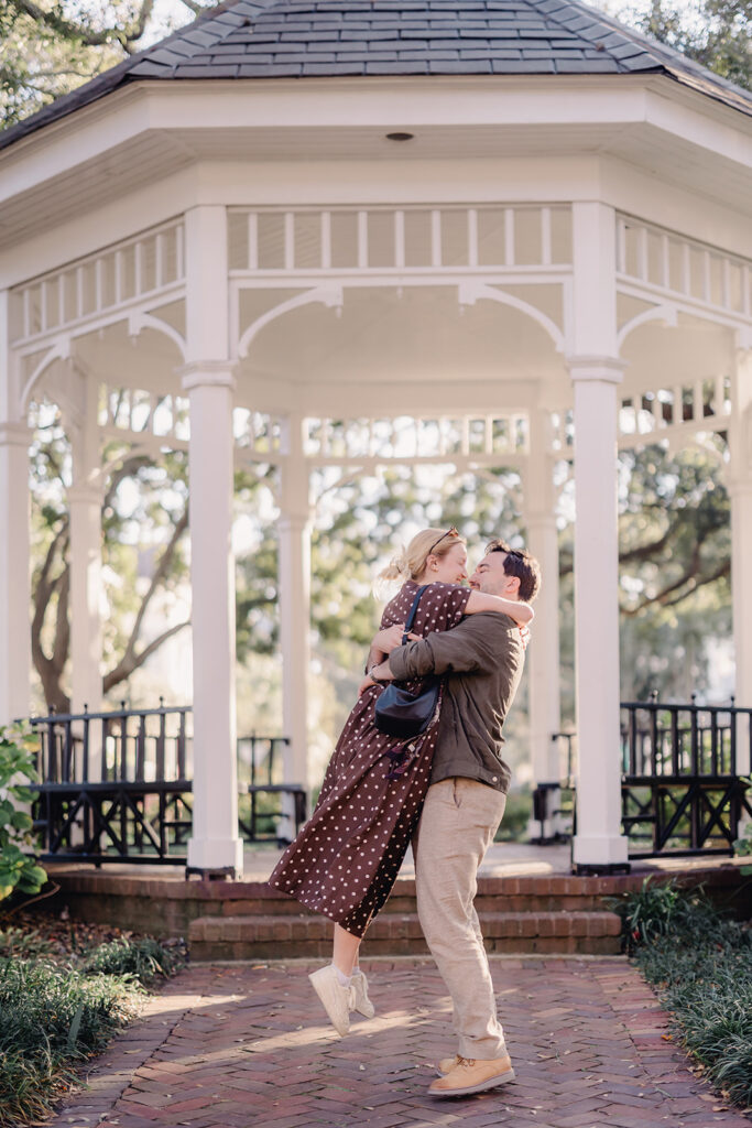 Whitefield Square Proposal - Esther Griffin Photography