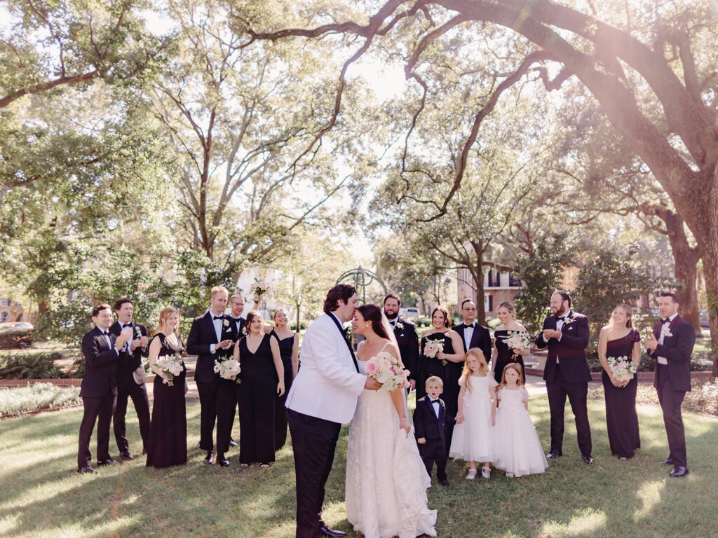  Wedding Party at Ships of the Sea Maritime Museum in Savannah - Esther Griffin Photography