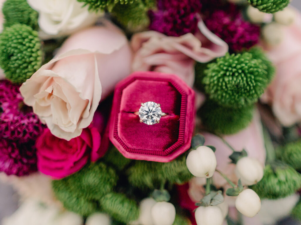 Proposal in Lafayette Square, Savannah - Esther Griffin Photography