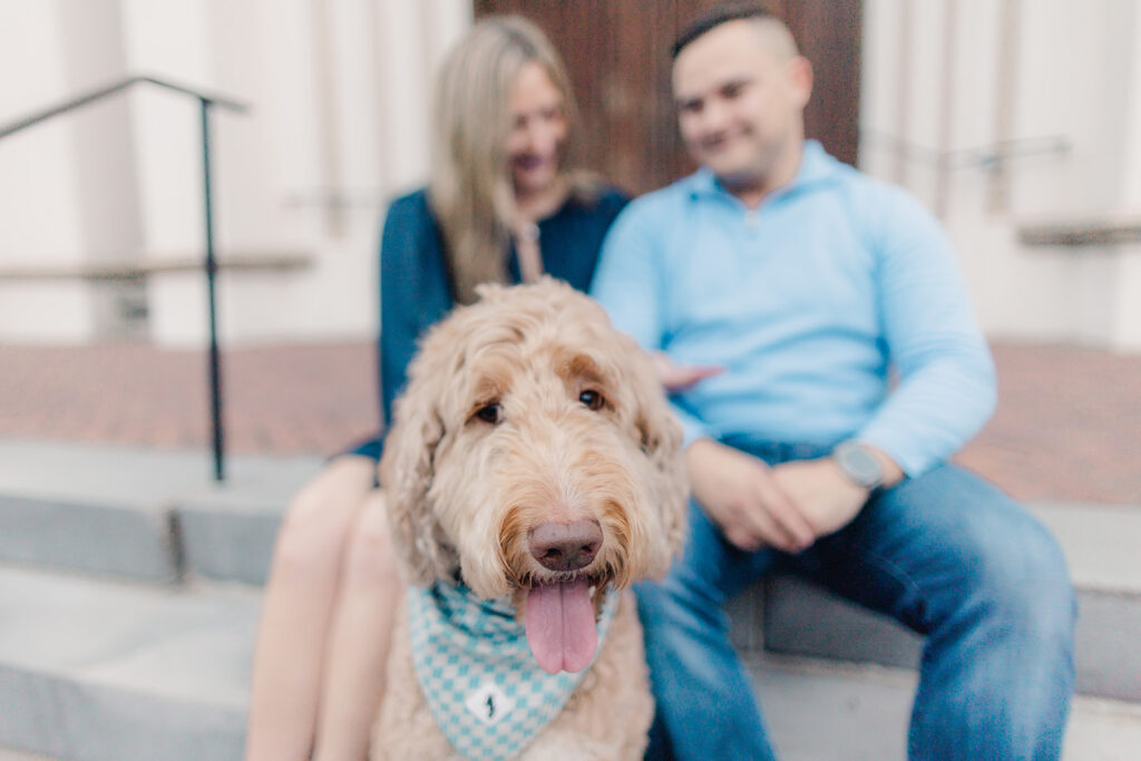 Proposal in Lafayette Square, Savannah - Esther Griffin Photography