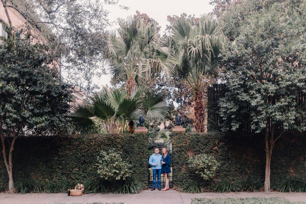 Proposal in Lafayette Square, Savannah - Esther Griffin Photography