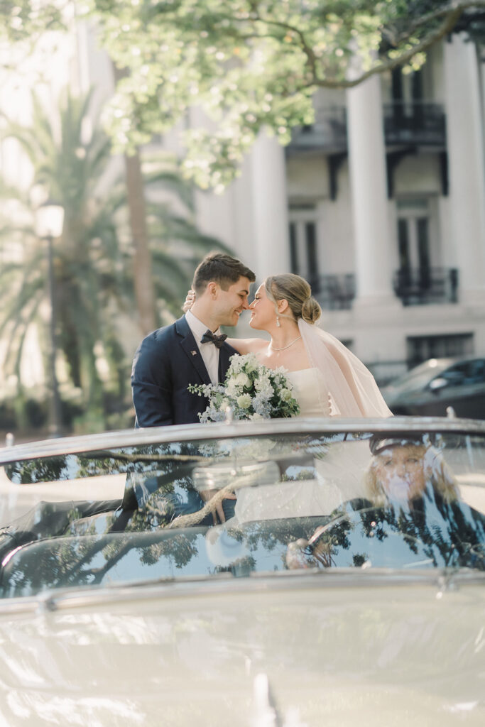 Favorite Photos of 2025 - bride and groom portraits in historic Savannah - Esther Griffin Photography