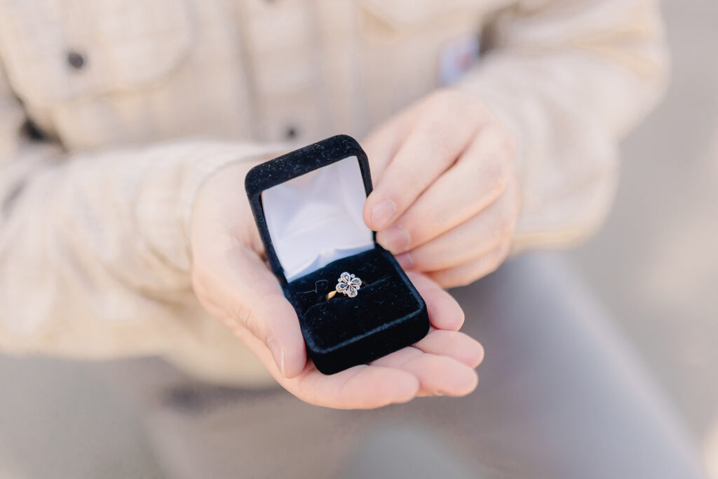 Vintage engagement ring - Esther Griffin Photography