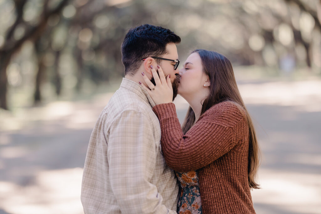 Proposal at Wormsloe Historic Site in Savannah, GA - Esther Griffin Photography
