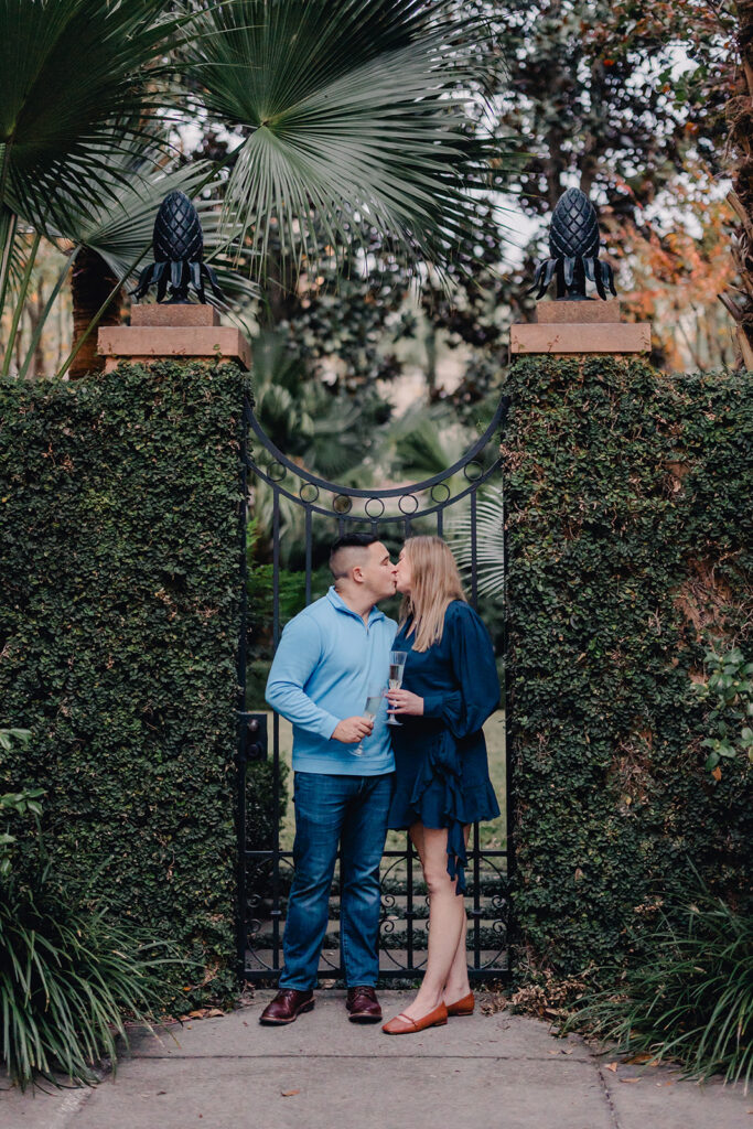 Proposal in Lafayette Square, Savannah - Esther Griffin Photography
