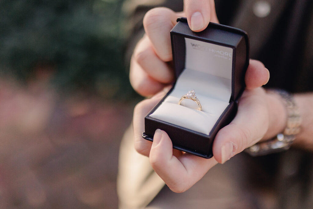 Whitefield Square Proposal - Esther Griffin Photography