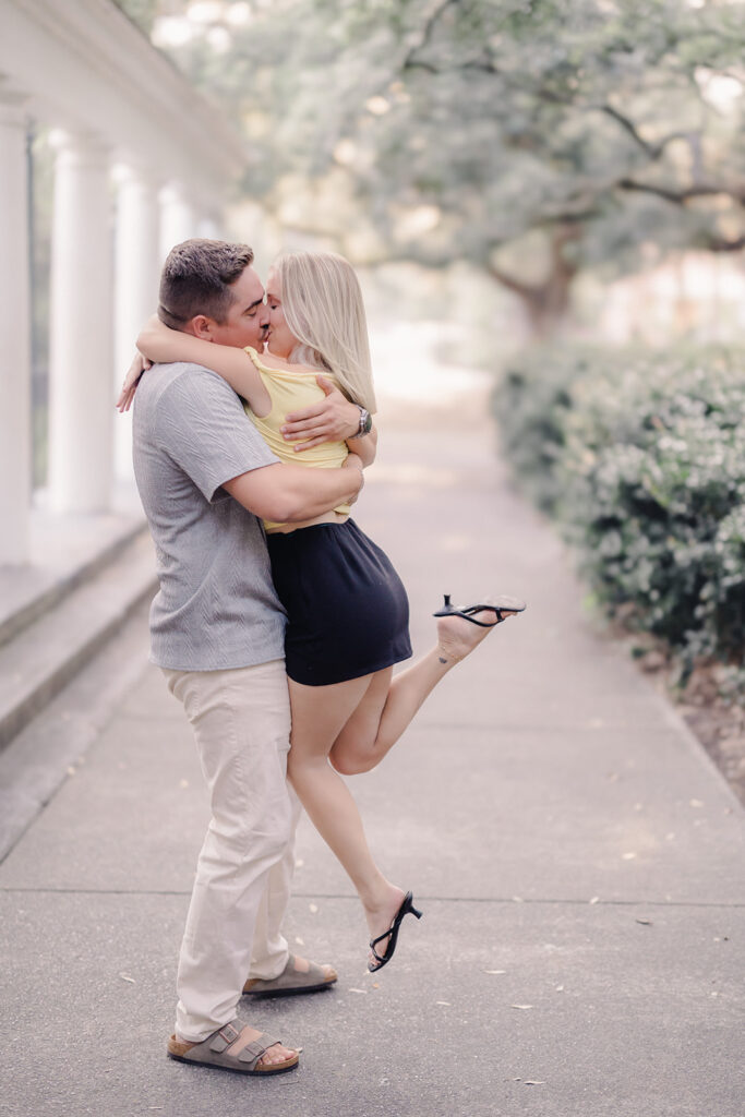 Favorite Photos of 2025 - proposal at the Fragrant Garden in Forsyth Park - Esther Griffin Photography