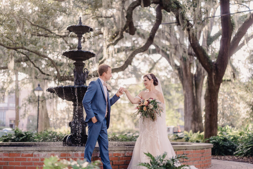 Favorite Photos of 2025 - Savannah elopement photos at Whitefield Square - Esther Griffin Photography
