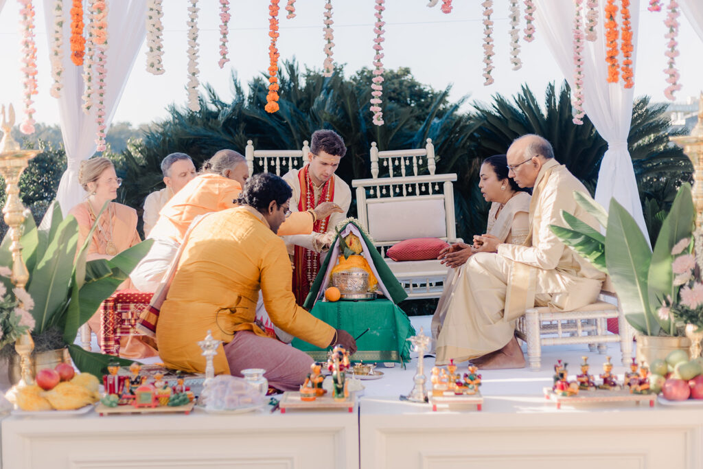 Indian Wedding Ceremony - Esther Griffin Photography