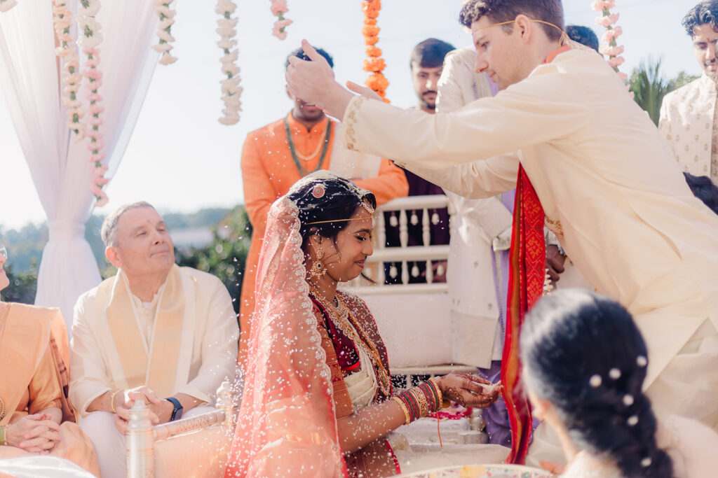 Indian Wedding Ceremony - Esther Griffin Photography