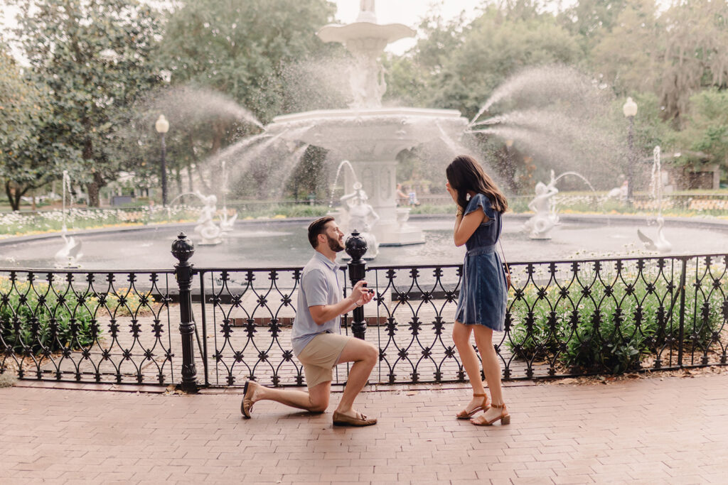 Savannah Photo Locations - Forsyth Park - Esther Griffin Photography
