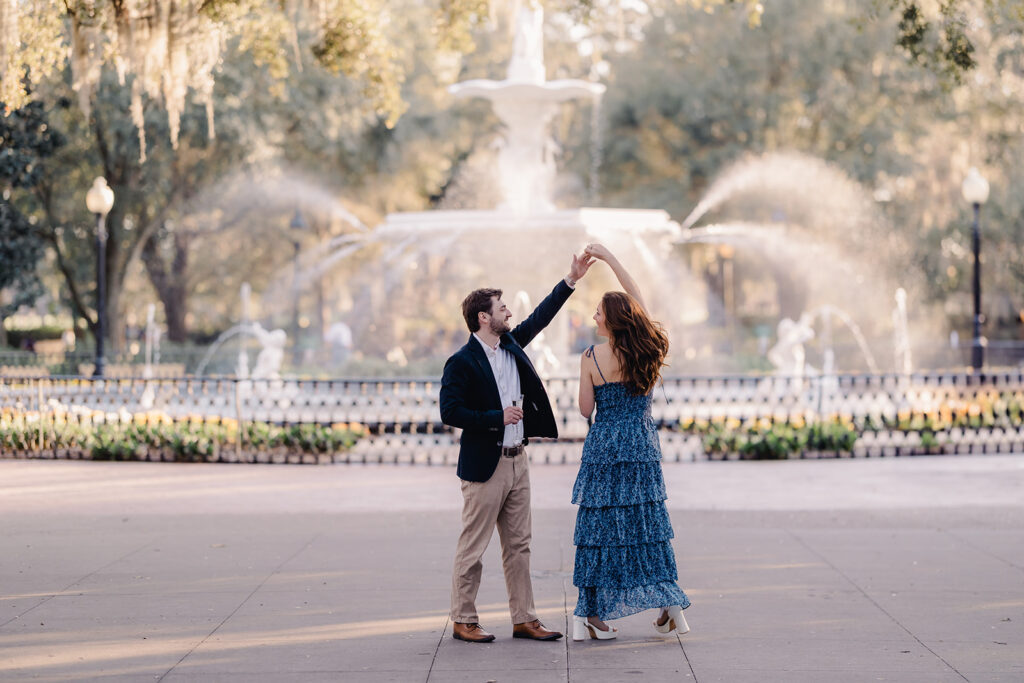 Savannah Photo Locations - Forsyth Park - Esther Griffin Photography