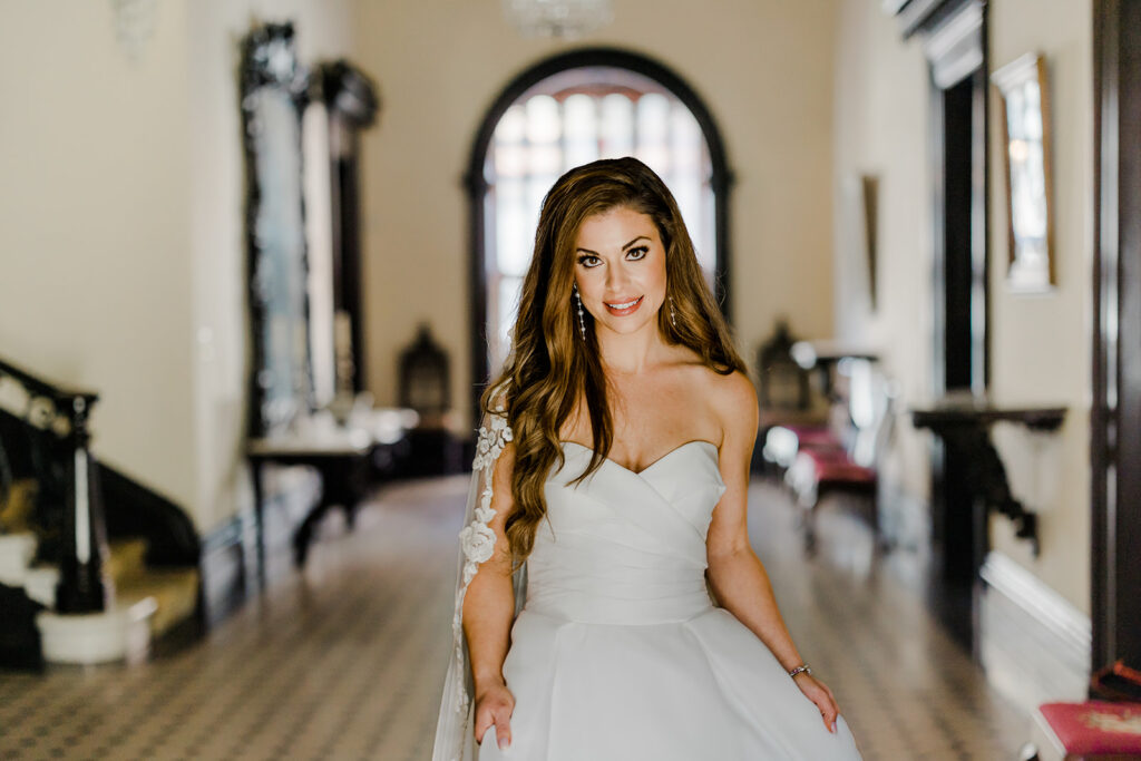 Engagement Photos at Green Meldrim House in Savannah - Esther Griffin Photography