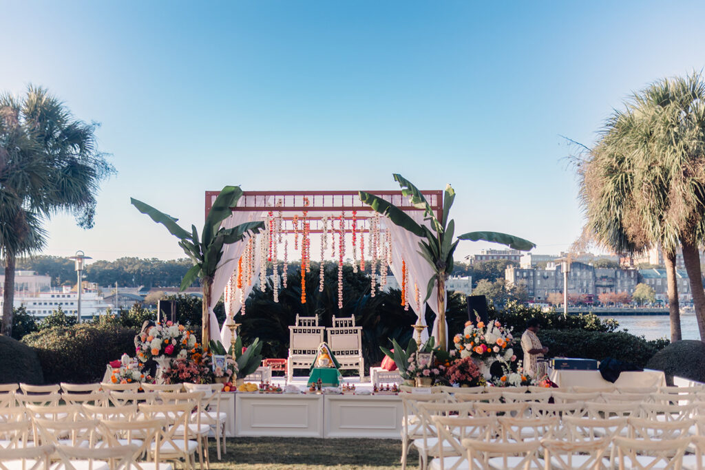 Luxury Wedding Florals - Hindu Wedding - Esther Griffin Photography