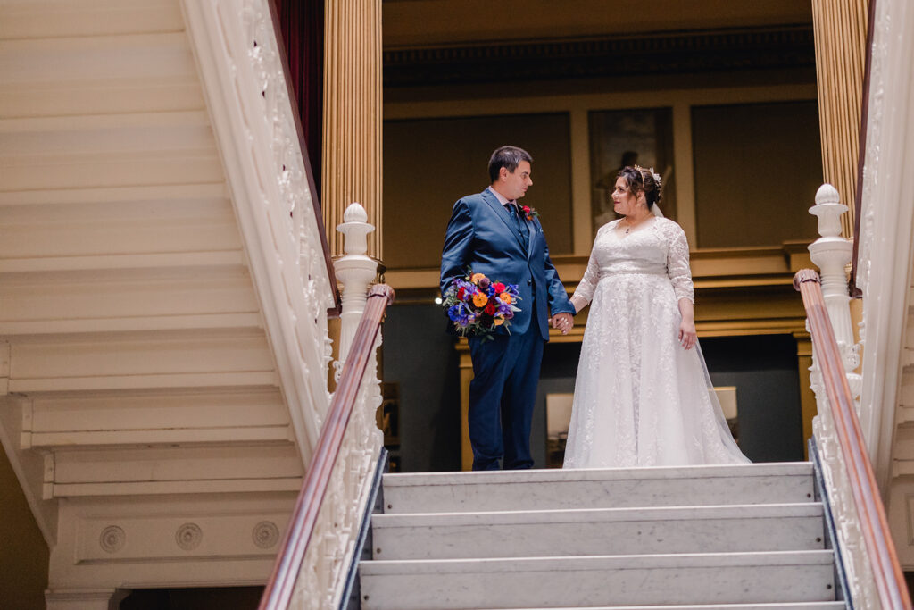 Wedding Photos at Telfair Academy in Savannah - Esther Griffin Photography