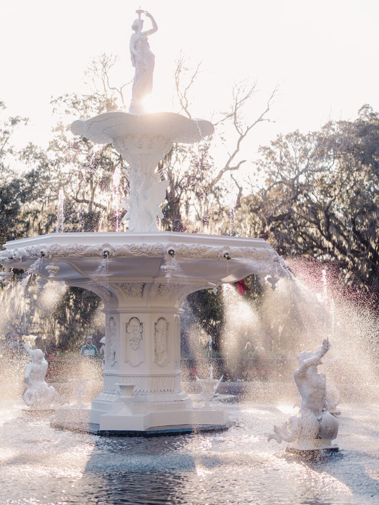 Savannah Photo Locations - Forsyth Park - Esther Griffin Photography