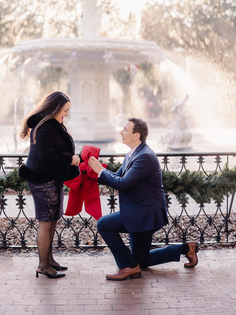 Savannah Proposal - Esther Griffin Photography
