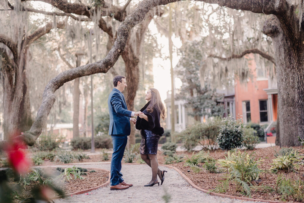 Savannah Proposal - Esther Griffin Photography