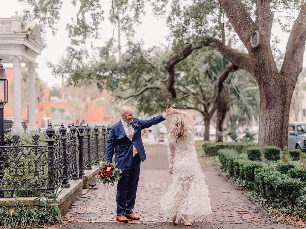 Savannah Wedding Portraits - Esther Griffin Photography